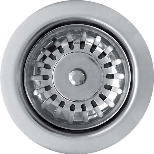 Obrazek Odpływ stalowy z okrągłym przelewem